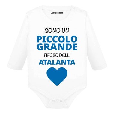 Body per Neonato Sono un piccolo grande tifoso dell'Atalanta-Body per bimbi-Lol T-shirt