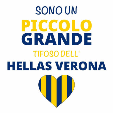 Body per Neonato Sono un piccolo grande tifoso dell'Hellas Verona-Body per bimbi-Lol T-shirt