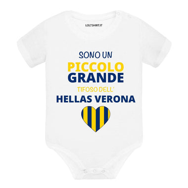 Body per Neonato Sono un piccolo grande tifoso dell'Hellas Verona-Body per bimbi-Lol T-shirt