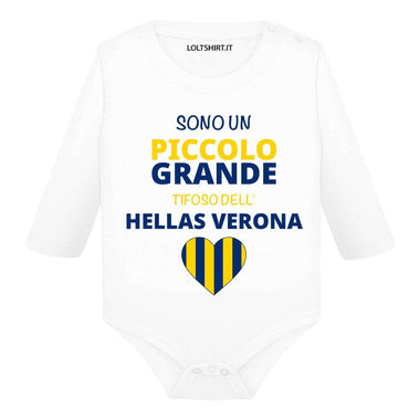 Body per Neonato Sono un piccolo grande tifoso dell'Hellas Verona-Body per bimbi-Lol T-shirt