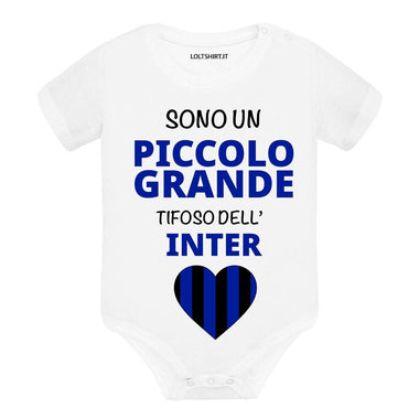 Body per Neonato Sono un piccolo grande tifoso dell'Inter-Body per bimbi-Lol T-shirt