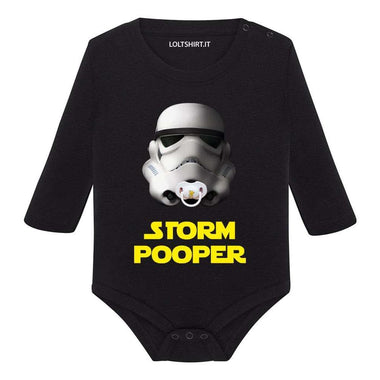 Body per Neonato Storm Pooper (Star Wars Tribute)-Body per bimbi-Lol T-shirt