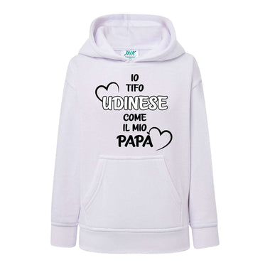 Io tifo Udinese come il mio papà