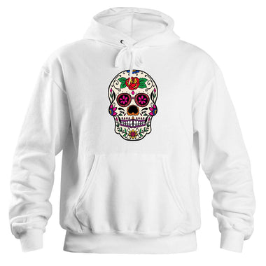 Felpa Uomo Sugar Skull Calaveras-Felpa con cappuccio-Lol T-shirt