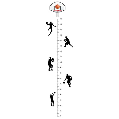 Crescita Altezza Basket Adesivi decorativi