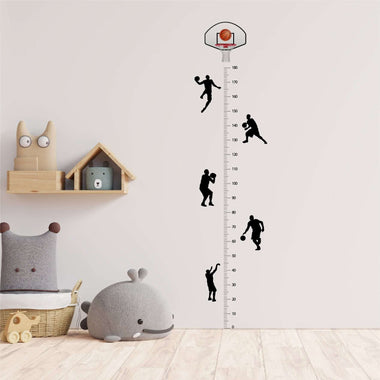 Crescita Altezza Basket Adesivi decorativi
