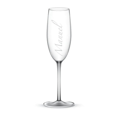 Bicchieri flûte personalizzati con nome Bicchieri Flûte