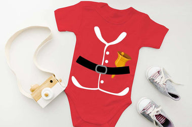 Babbo Natale Baby Body per bimbi