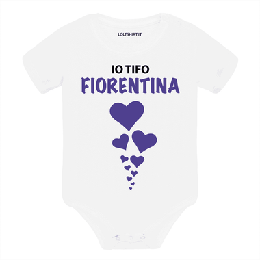 Io tifo Fiorentina Body per bimbi