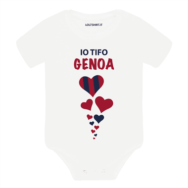 Io tifo Genoa Body per bimbi