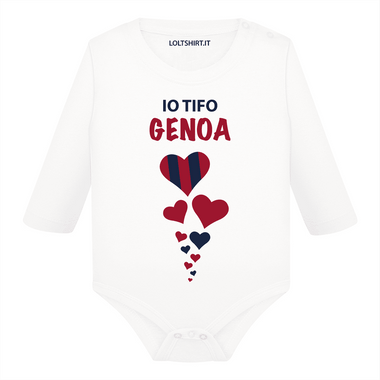 Io tifo Genoa Body per bimbi