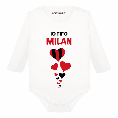 Io tifo Milan Body per bimbi