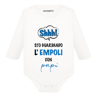 Shh sto guardando Empoli con papà Body per bimbi
