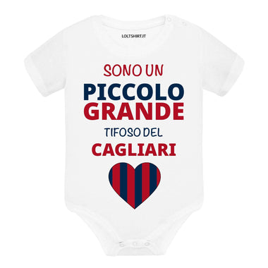 Sono un piccolo grande tifoso del Cagliari Body per bimbi