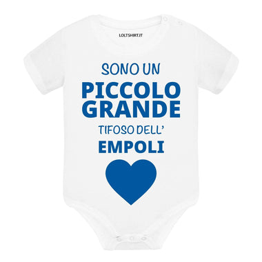 Sono un piccolo grande tifoso dell'Empoli Body per bimbi