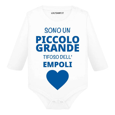 Sono un piccolo grande tifoso dell'Empoli Body per bimbi