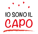 Coppia di federe matrimoniali Io sono il capo - Idea Regalo Federe per cuscino