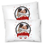 Coppia di federe matrimoniali personalizzate con Foto - Idea Regalo Federe per cuscino