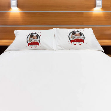 Coppia di federe matrimoniali personalizzate con Foto - Idea Regalo Federe per cuscino