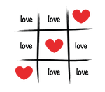 Coppia di federe matrimoniali Tris di cuori - Idea Regalo Federe per cuscino