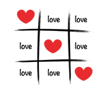 Coppia di federe matrimoniali Tris di cuori - Idea Regalo Federe per cuscino