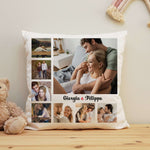 Federa Quadrata Personalizzata con Foto e Nomi Federe per cuscino