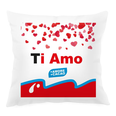Federa quadrata Personalizzata Ti amo Federe per cuscino