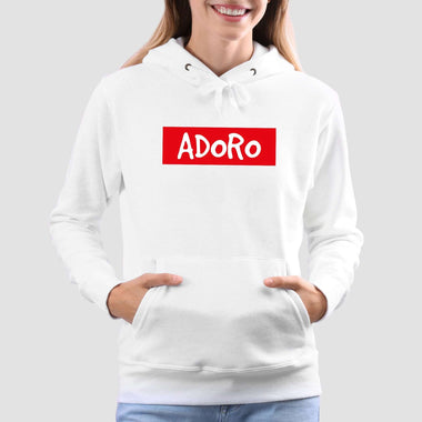 Adoro Felpa con cappuccio