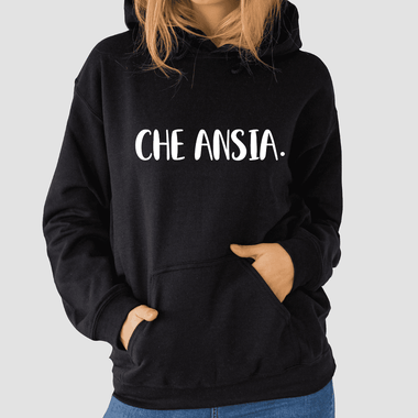 Che ansia Felpa con cappuccio