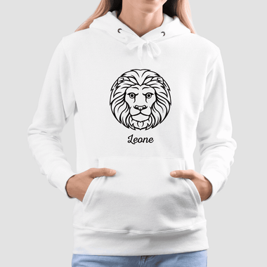 Oroscopo Leone Felpa con cappuccio