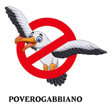 Povero Gabbiano Felpa con cappuccio
