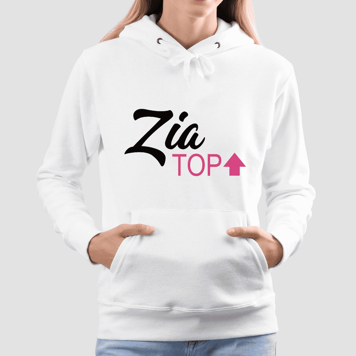 Zia Top Felpa con cappuccio