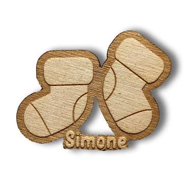 Kit 10 pz Tag Nascita - Calzette