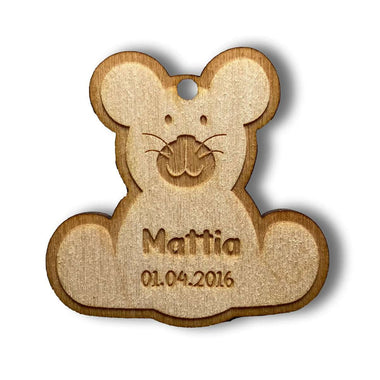 Kit 10 pz Tag Nascita - Orsetto