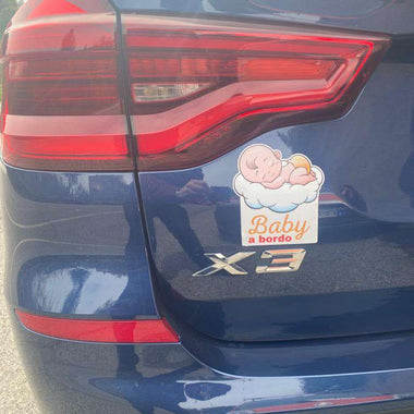 Kit adesivi per auto 2 pezzi Bimbo a bordo
