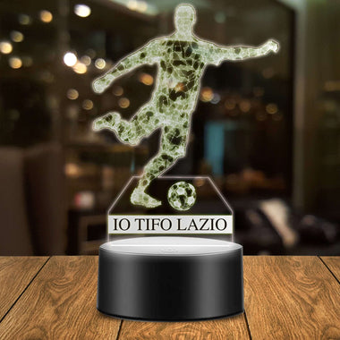Lampada Led Calcio Io tifo Squadra a Scelta
