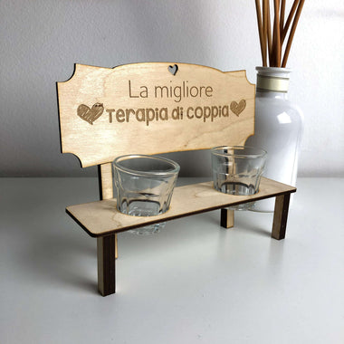 Panchina dei cicchetti la migliore terapia di coppia - Idea Regalo San Valentino Panchina dei cicchetti