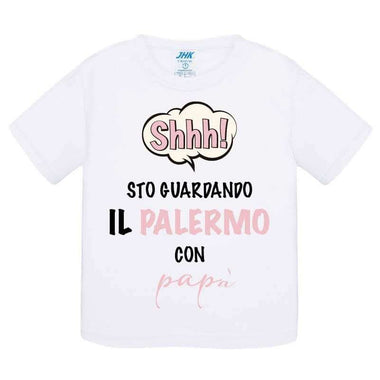 Shh sto guardando il Palermo con papà