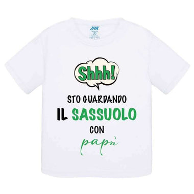 Shh sto guardando il Sassuolo con papà