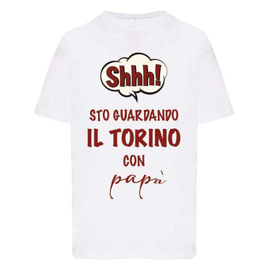 Shh sto guardando il Torino con papà