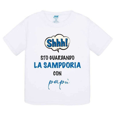 Shh sto guardando la Sampdoria con papà