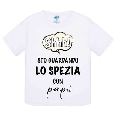 Shh sto guardando lo Spezia con papà