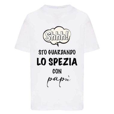 Shh sto guardando lo Spezia con papà