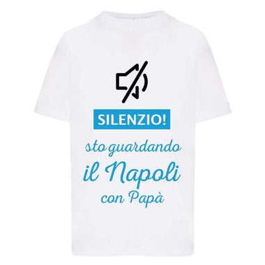 Silenzio sto guardando il Napoli con papà