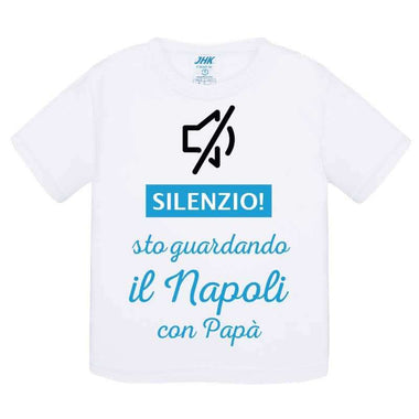 Silenzio sto guardando il Napoli con papà