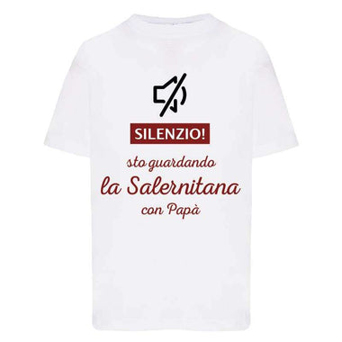 Silenzio sto guardando la Salernitana con papà