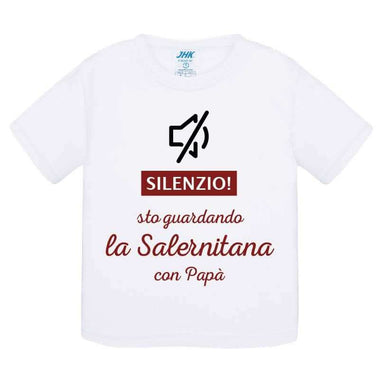 Silenzio sto guardando la Salernitana con papà