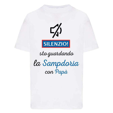 Silenzio sto guardando la Sampdoria con papà
