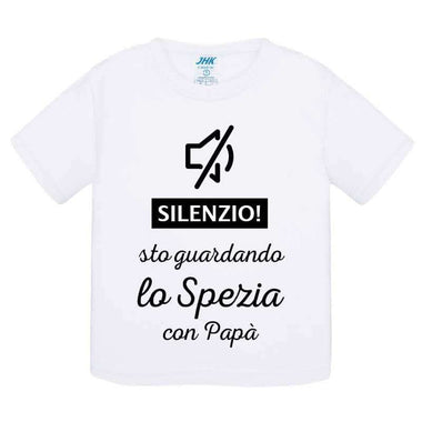 Silenzio sto guardando lo Spezia con papà