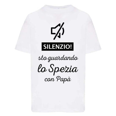 Silenzio sto guardando lo Spezia con papà